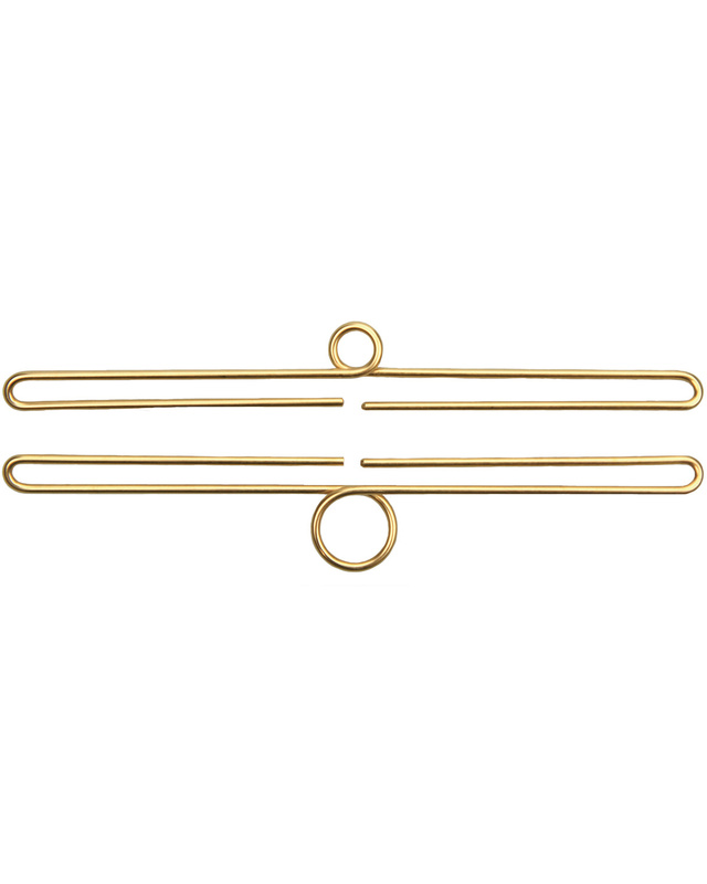 Oslo, beslag till broderi, mässing 16cm, se vårt sortiment av heminredning, garn & tyger. Alltid till bra priser.