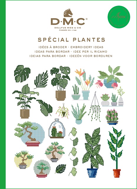 DMC mönsterbok växter, se vårt sortiment av heminredning, garn & tyger. Alltid till bra priser.