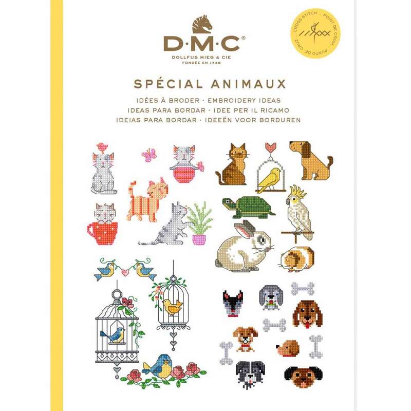 DMC mönsterbok djur, se vårt sortiment av heminredning, garn & tyger. Alltid till bra priser.