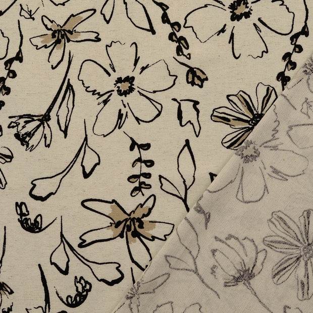 Viskos/linneväv m tryck 140cm , se vårt sortiment av heminredning, garn & tyger. Alltid till bra priser.