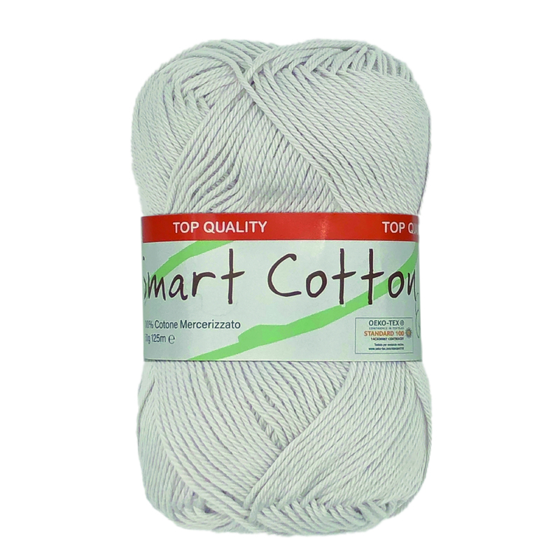 Smart Cotton Ljusgrå 107, se vårt sortiment av heminredning, garn & tyger. Alltid till bra priser.