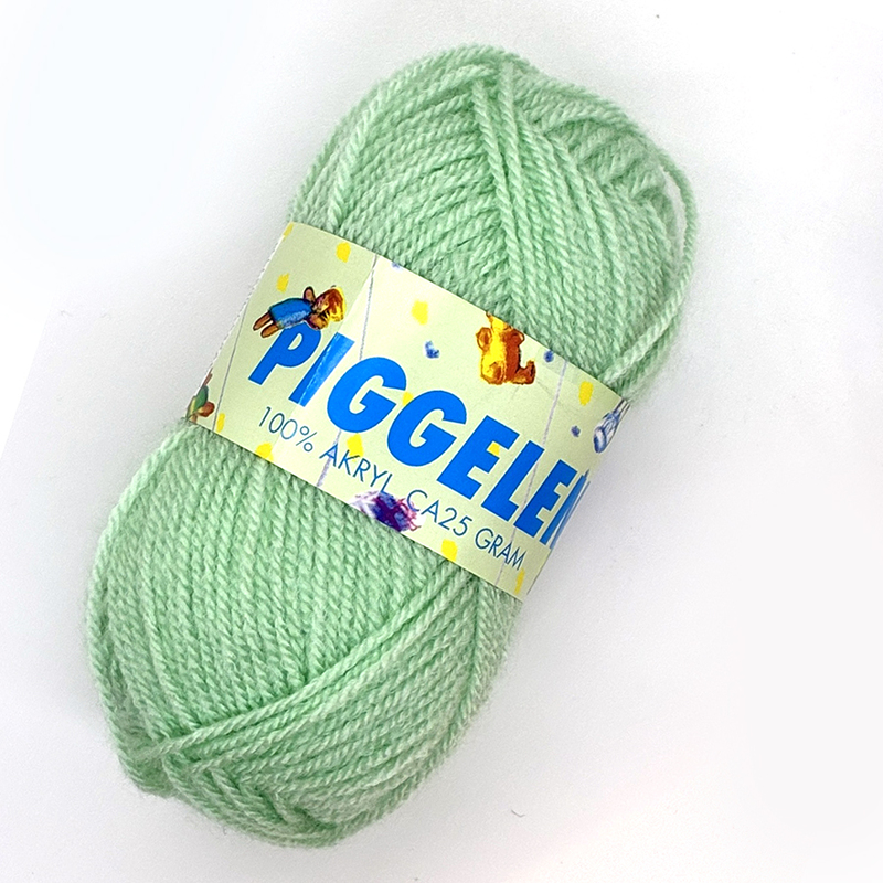 Piggelen 25g Ljusgrön 152, se vårt sortiment av heminredning, garn & tyger. Alltid till bra priser.