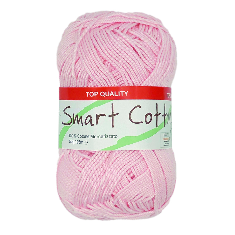 Smart Cotton Ljusrosa 215, se vårt sortiment av heminredning, garn & tyger. Alltid till bra priser.
