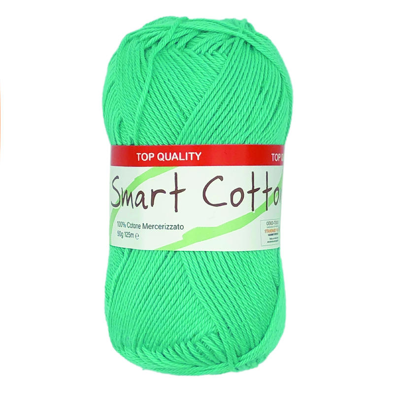 Smart Cotton Turkos 290, se vårt sortiment av heminredning, garn & tyger. Alltid till bra priser.
