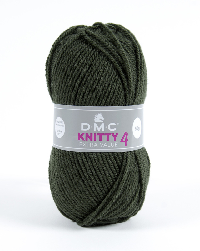 Knitty 4, 50g Skogsgrön 602, se vårt sortiment av heminredning, garn & tyger. Alltid till bra priser.