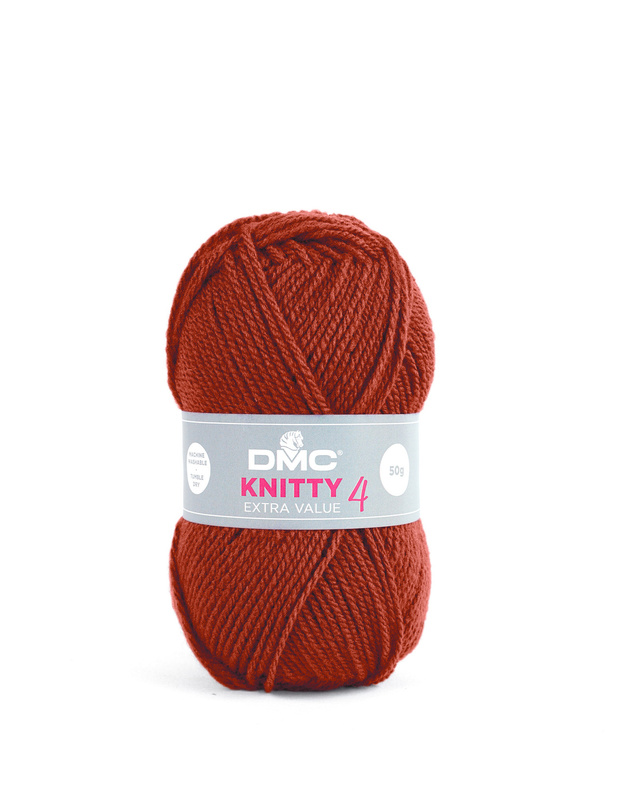 Knitty 4, 50g Röd 700, se vårt sortiment av heminredning, garn & tyger. Alltid till bra priser.