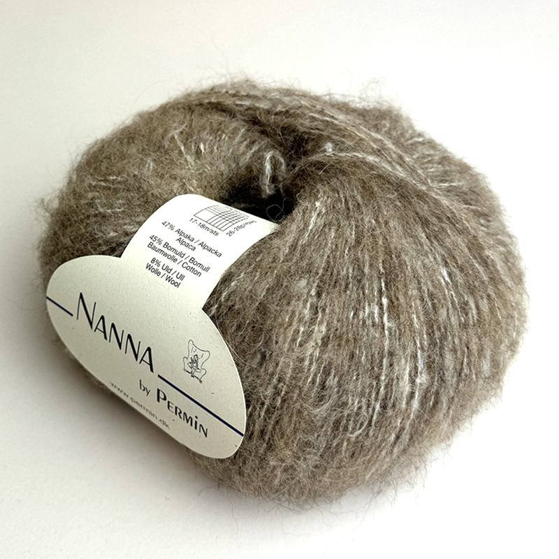 Nanna, Alpackagarn Nougat 882310, se vårt sortiment av heminredning, garn & tyger. Alltid till bra priser.
