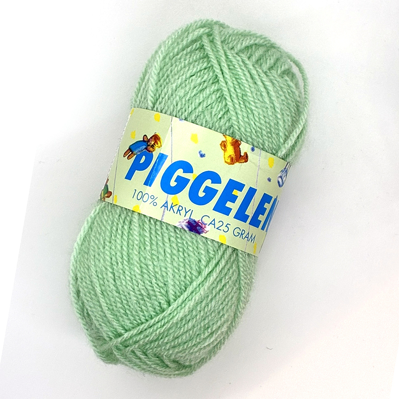Piggelen 25g Mintgrön 211, se vårt sortiment av heminredning, garn & tyger. Alltid till bra priser.