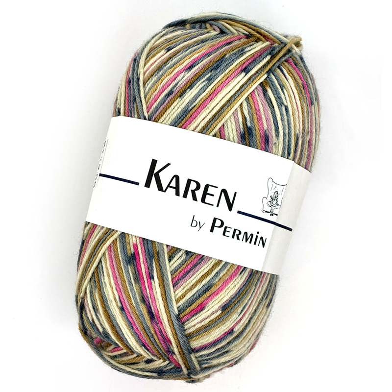 Karen 6-trådigt sockgarn 885611, se vårt sortiment av heminredning, garn & tyger. Alltid till bra priser.