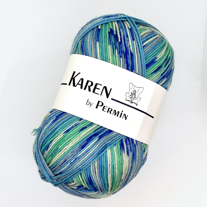 Karen 6-trådigt sockgarn 885612, se vårt sortiment av heminredning, garn & tyger. Alltid till bra priser.