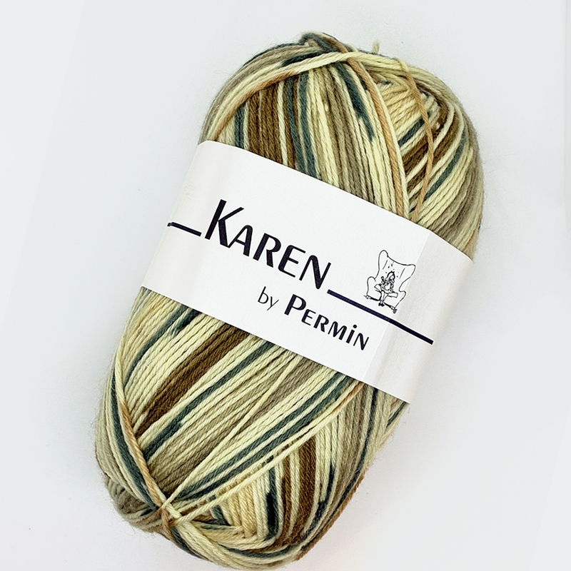 Karen 6-trådigt sockgarn 885613, se vårt sortiment av heminredning, garn & tyger. Alltid till bra priser.