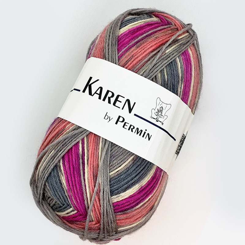 Karen 6-trådigt sockgarn 885614, se vårt sortiment av heminredning, garn & tyger. Alltid till bra priser.