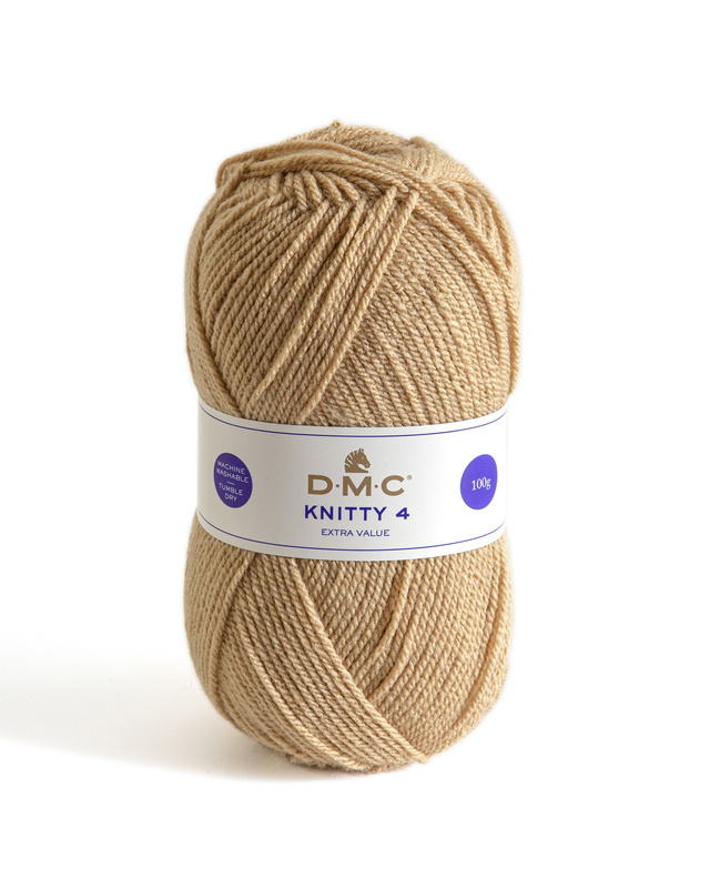   Knitty 4 Mörkbeige 597, se vårt sortiment av heminredning, garn & tyger. Alltid till bra priser.