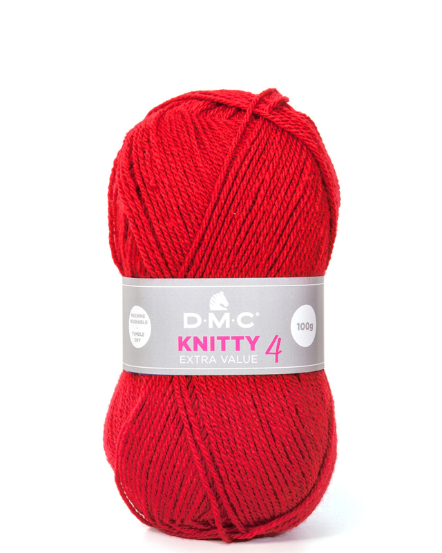   Knitty 4 Röd 833, se vårt sortiment av heminredning, garn & tyger. Alltid till bra priser.