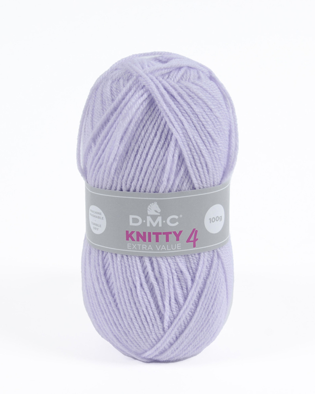  Knitty 4 Ljuslila 850, se vårt sortiment av heminredning, garn & tyger. Alltid till bra priser.