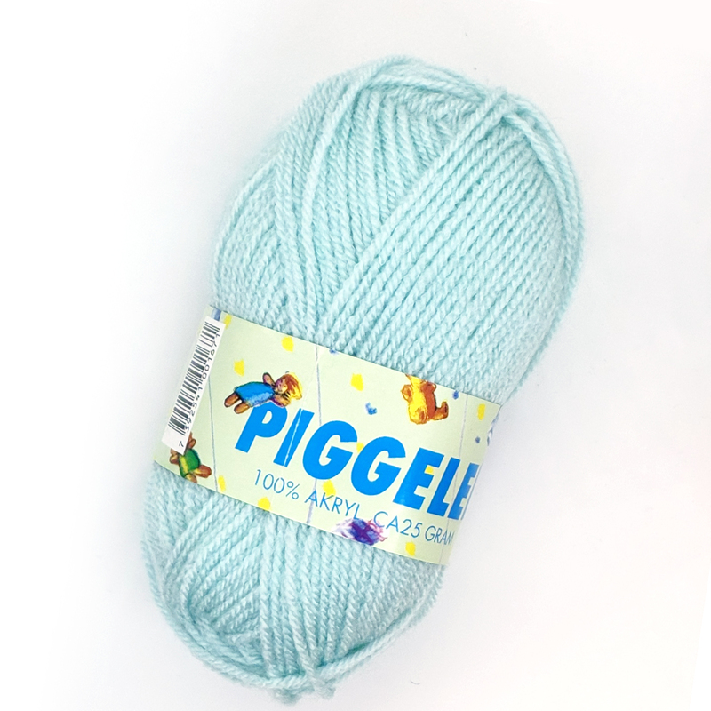 Piggelen 25g Ljus turkos 167, se vårt sortiment av heminredning, garn & tyger. Alltid till bra priser.