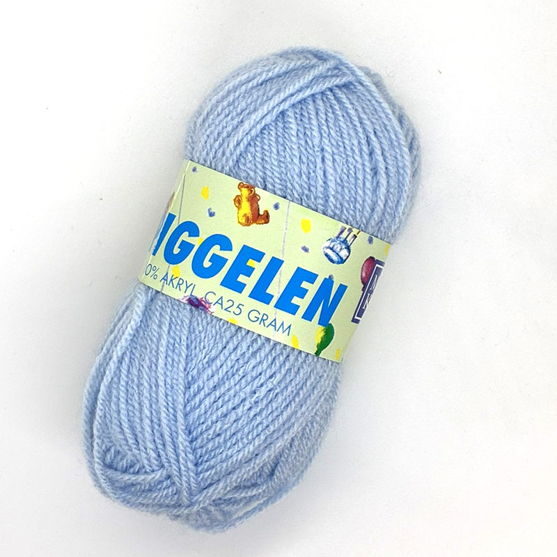 Piggelen 25g Ljusblå 1773, se vårt sortiment av heminredning, garn & tyger. Alltid till bra priser.