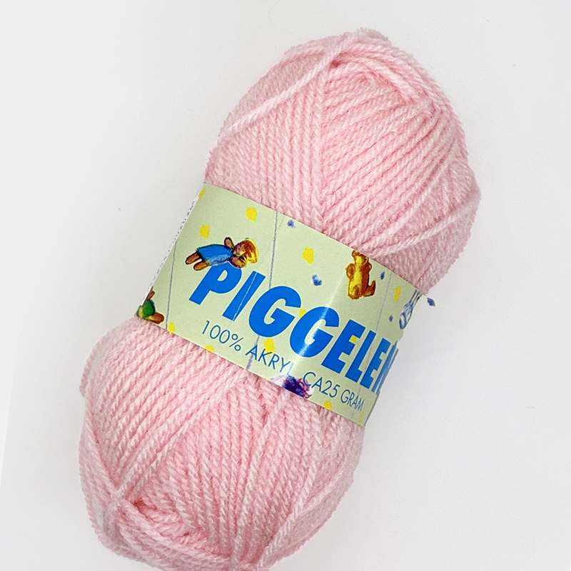 Piggelen 25g Rosa 203, se vårt sortiment av heminredning, garn & tyger. Alltid till bra priser.