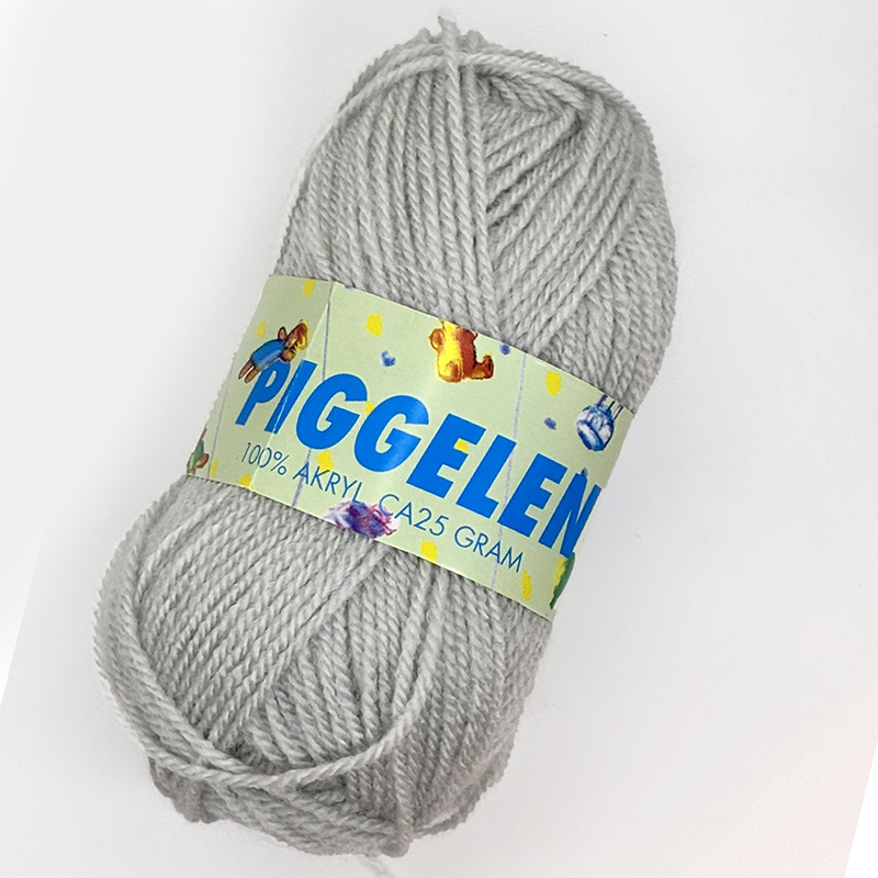 Piggelen 25g Pärlgrå 1377, se vårt sortiment av heminredning, garn & tyger. Alltid till bra priser.