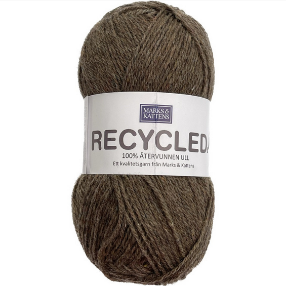 Ull Recycled  Mörk Beige, se vårt sortiment av heminredning, garn & tyger. Alltid till bra priser.