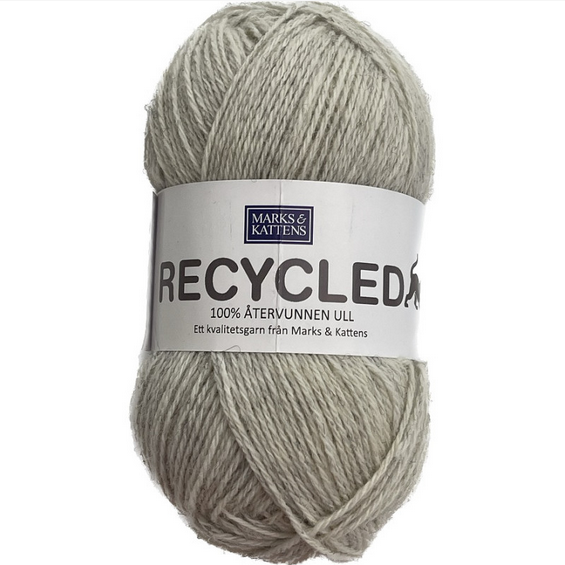 Ull Recycled Offwhite 400, se vårt sortiment av heminredning, garn & tyger. Alltid till bra priser.