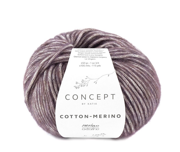 Garn Cotton-Merino, bomull/ merinoull Plommon 134, se vårt sortiment av heminredning, garn & tyger. Alltid till bra priser.