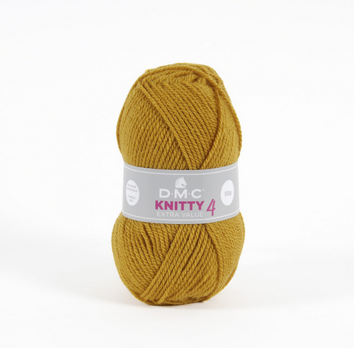 Knitty 4, 50g Senapsgul 766, se vårt sortiment av heminredning, garn & tyger. Alltid till bra priser.