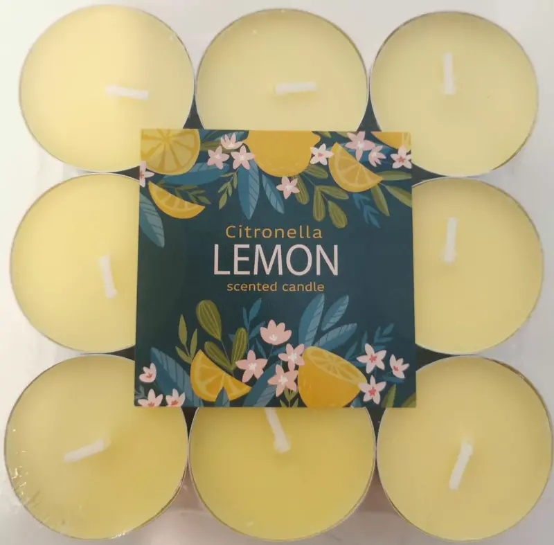 Värmeljus citronella, se vårt sortiment av heminredning, garn & tyger. Alltid till bra priser.