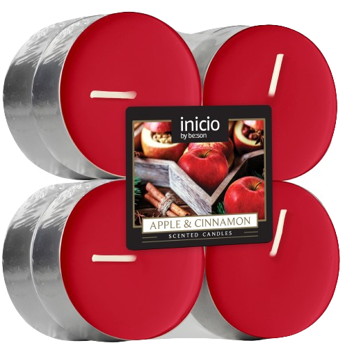 Doftvärmeljus maxi Apple & Cinnamon, 8-p, se vårt sortiment av heminredning, garn & tyger. Alltid till bra priser.