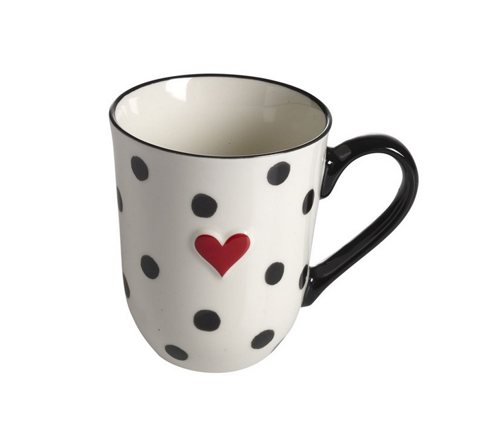 Mugg Hjärta, se vårt sortiment av heminredning, garn & tyger. Alltid till bra priser.