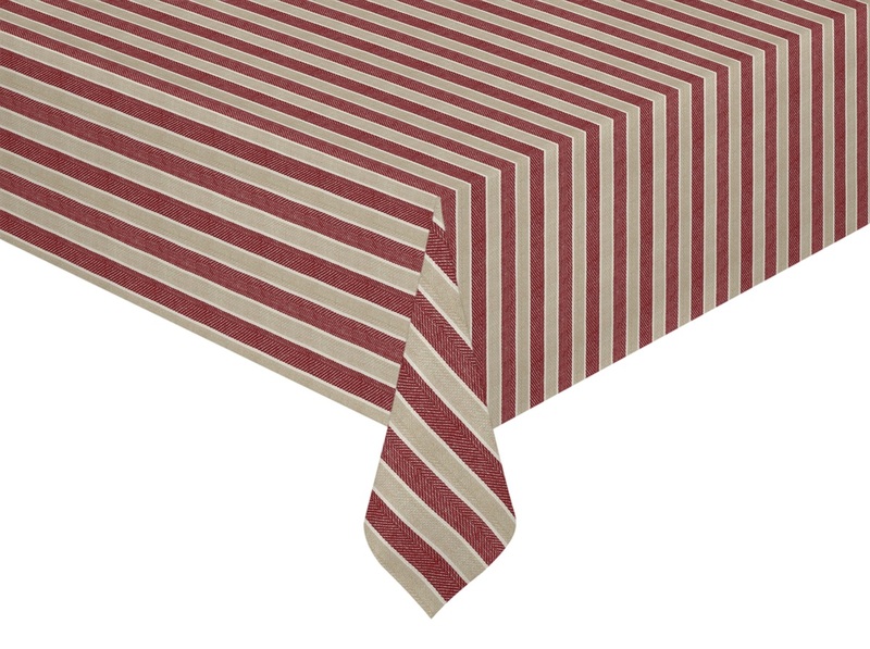 Duk Smedjebacken 140x250cm, röd, se vårt sortiment av heminredning, garn & tyger. Alltid till bra priser.