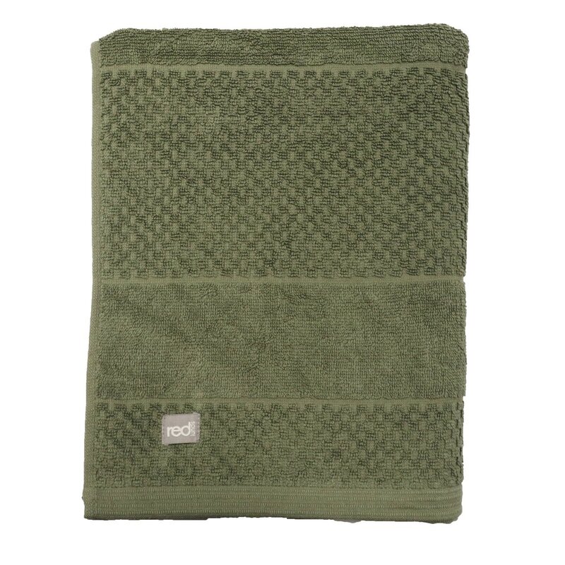 Spa frotté, badlakan  90x150 grön, se vårt sortiment av heminredning, garn & tyger. Alltid till bra priser.