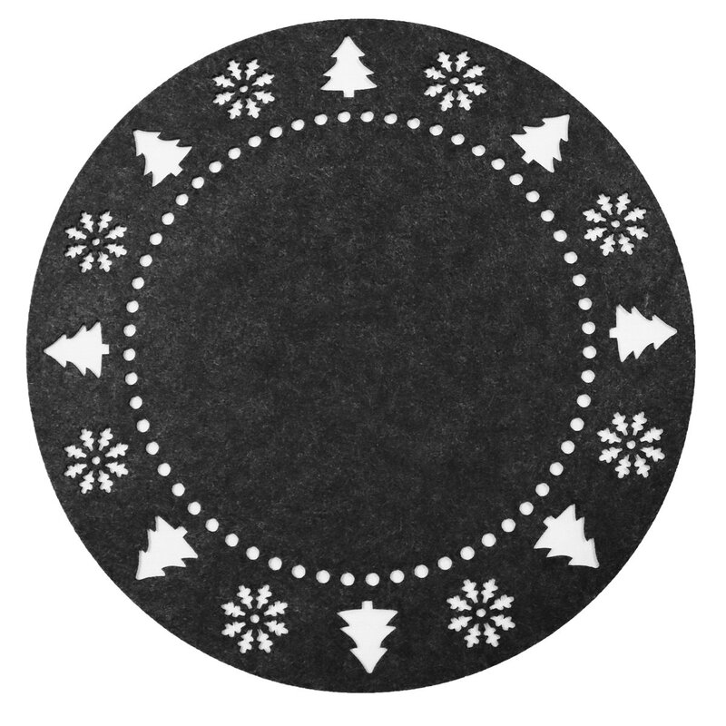 Gran, Bordstablett i  filt, se vårt sortiment av heminredning, garn & tyger. Alltid till bra priser.