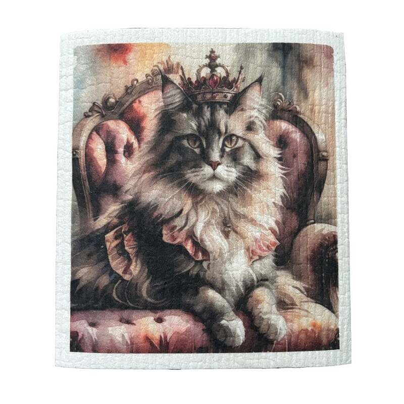 Disktrasa, ragdoll med krona, se vårt sortiment av heminredning, garn & tyger. Alltid till bra priser.