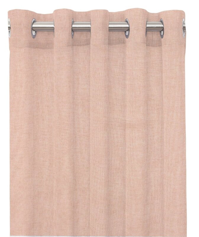 Wayne gardinlängder med öljetter  240cm Rosa, se vårt sortiment av heminredning, garn & tyger. Alltid till bra priser.