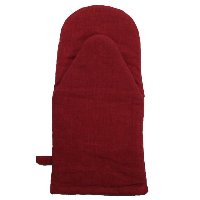 Linne Grillvante, mörkröd, se vårt sortiment av heminredning, garn & tyger. Alltid till bra priser.