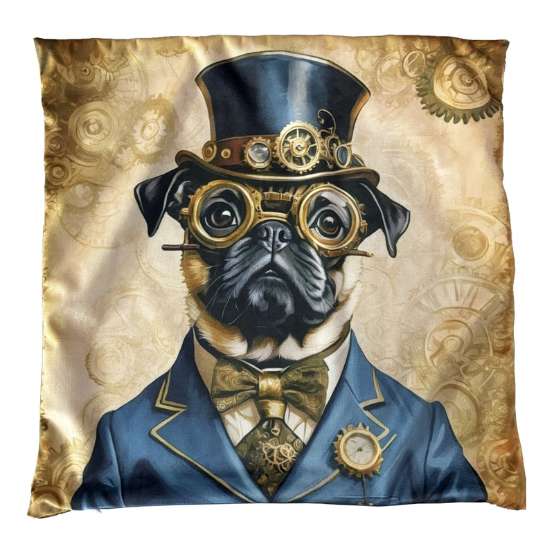 Huddfodral Mops i Kavaj 45x45cm, se vårt sortiment av heminredning, garn & tyger. Alltid till bra priser.