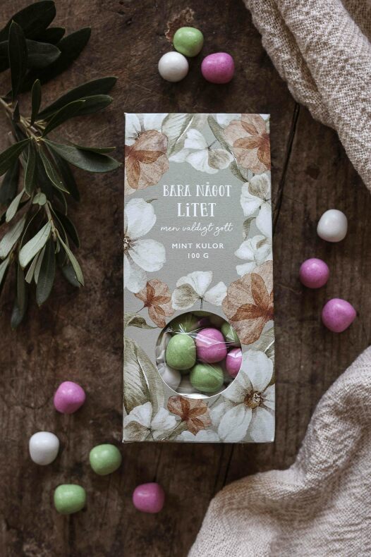 Mintkulor,i presentförpackning, se vårt sortiment av heminredning, garn & tyger. Alltid till bra priser.