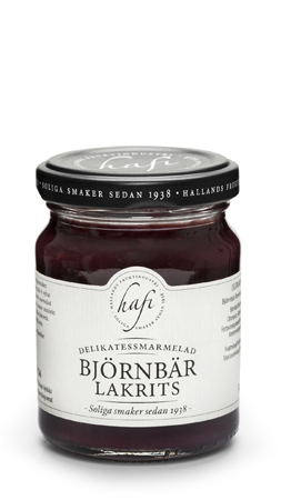 Marmelad Björnbär/Lakrits , se vårt sortiment av heminredning, garn & tyger. Alltid till bra priser.