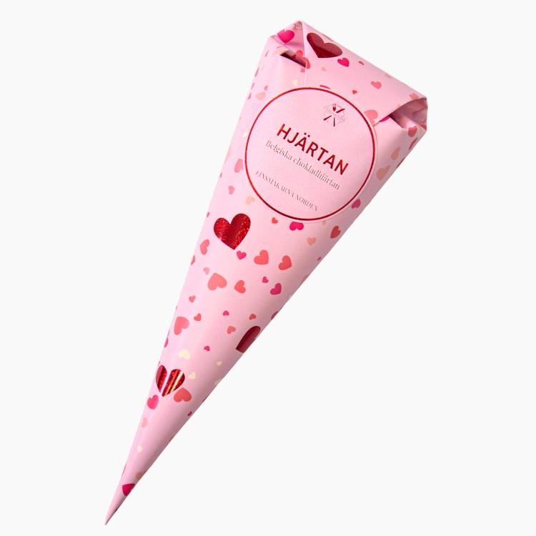 Liten strut - Hjärtan glitter, se vårt sortiment av heminredning, garn & tyger. Alltid till bra priser.