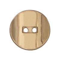 Knapp slät metall, guld, 18 mm, se vårt sortiment av heminredning, garn & tyger. Alltid till bra priser.