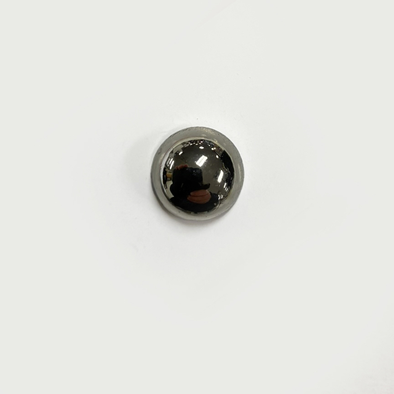  Rund silverknapp, 11 mm, 4 st, Knappask D, se vårt sortiment av heminredning, garn & tyger. Alltid till bra priser.