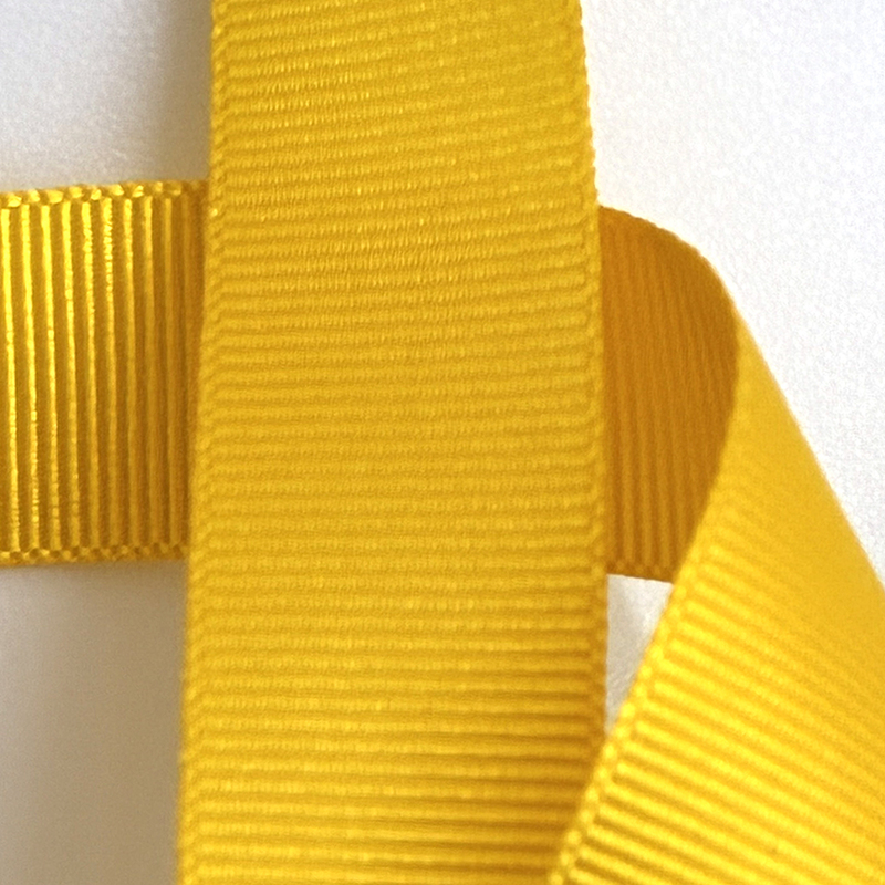 Ripsband, gul , 16 mm, se vårt sortiment av heminredning, garn & tyger. Alltid till bra priser.