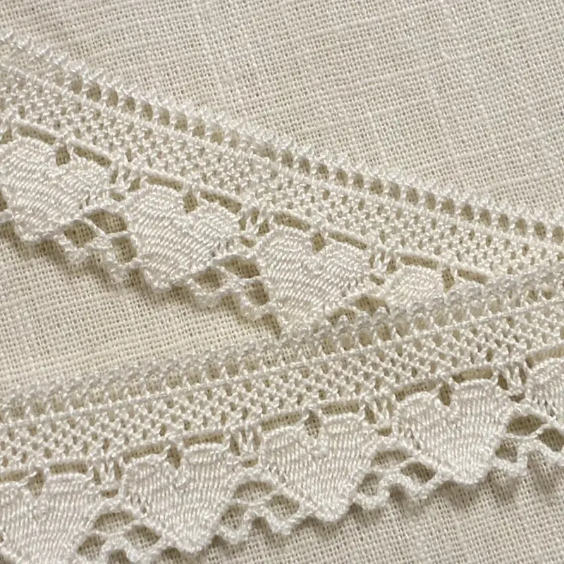 Kantspets 25mm, 100%  Bomull oblekt, se vårt sortiment av heminredning, garn & tyger. Alltid till bra priser.