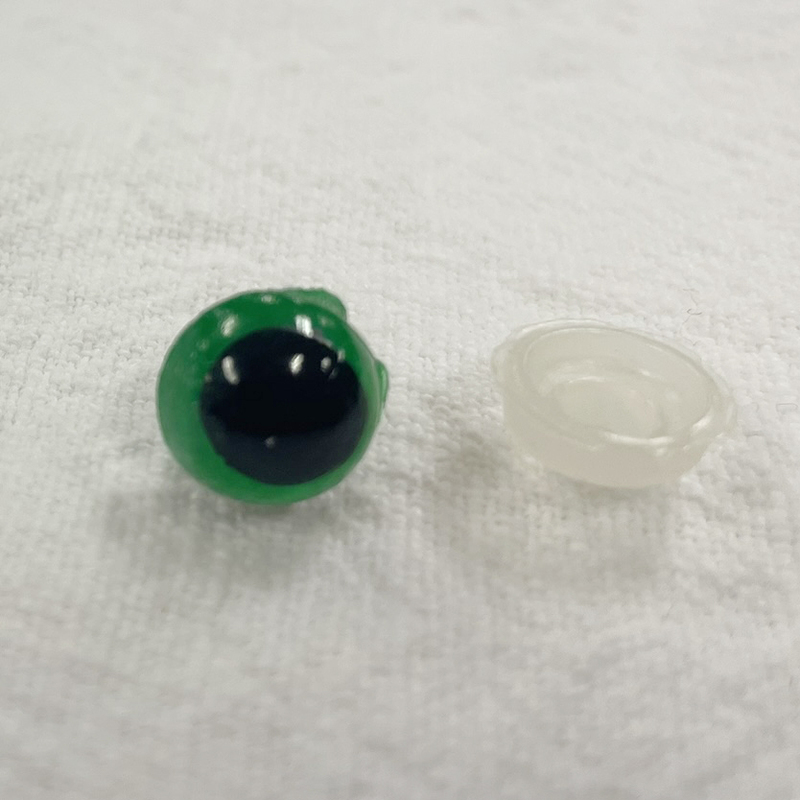 säkerhetsögon gröna  10 mm, se vårt sortiment av heminredning, garn & tyger. Alltid till bra priser.