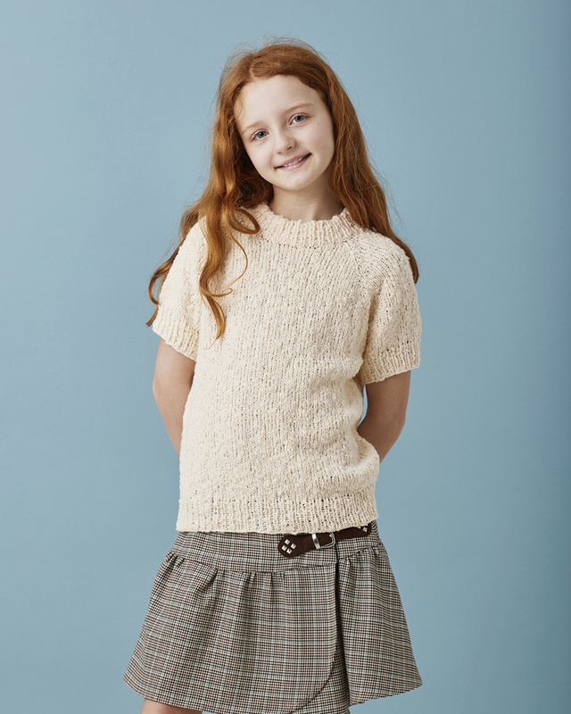 Stickmönster till Ida-garnet 898303 Raglan T-shirt, se vårt sortiment av heminredning, garn & tyger. Alltid till bra priser.