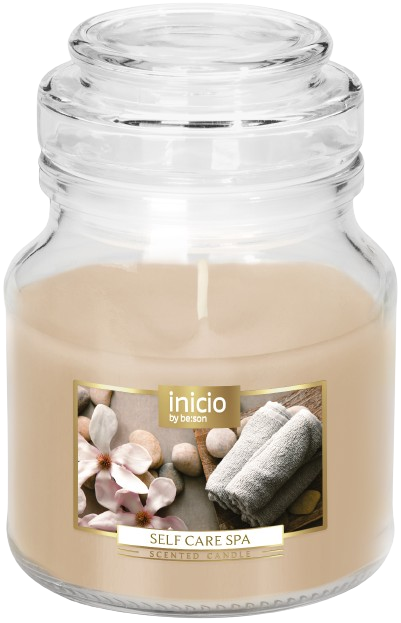 Doftljus i glas m lock, Self Care Spa, se vårt sortiment av heminredning, garn & tyger. Alltid till bra priser.