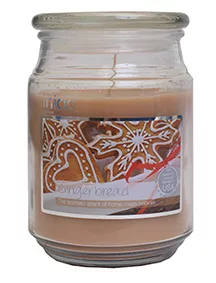 Doftljus glas Gingerbread, se vårt sortiment av heminredning, garn & tyger. Alltid till bra priser.