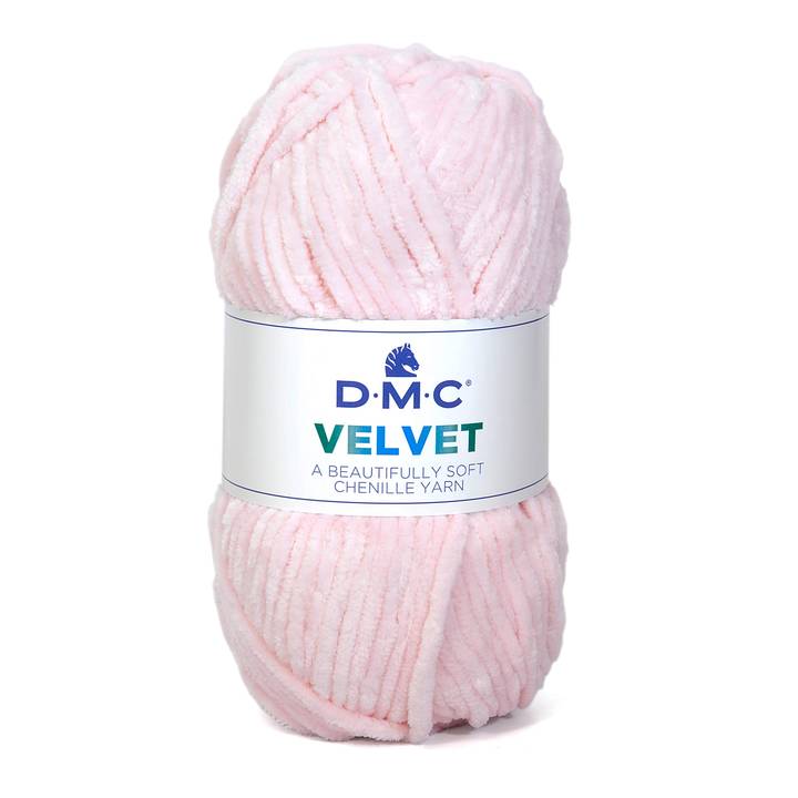 DMC Velvet Chenille 100g Rosa 005, se vårt sortiment av heminredning, garn & tyger. Alltid till bra priser.