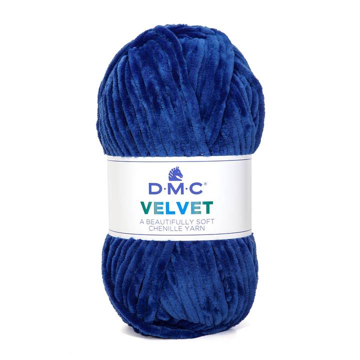 DMC Velvet Chenille 100g Kornblå 012, se vårt sortiment av heminredning, garn & tyger. Alltid till bra priser.